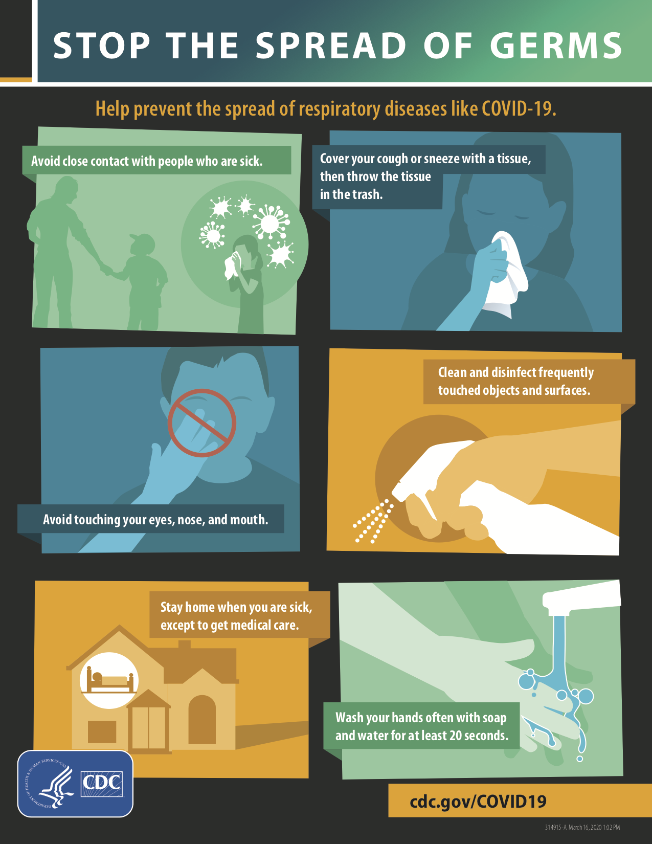 Push Out Germs stop-the-spread-of-germs – Nature for All
